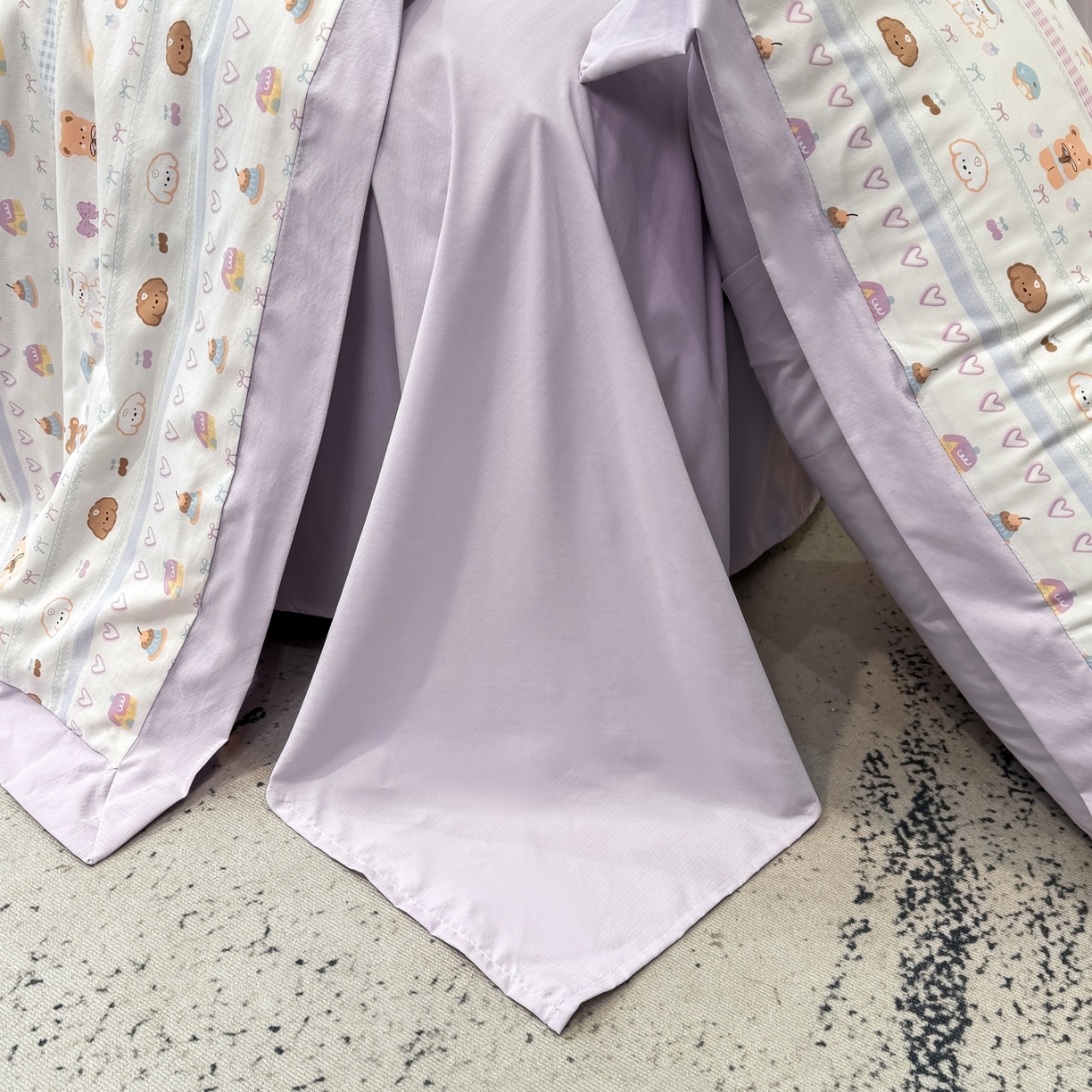 91家纺网 家纺一手货源 找家纺 归属 2026新款凉感天丝棉夏被夏凉被空调被夏被四件套系列 熊聚会