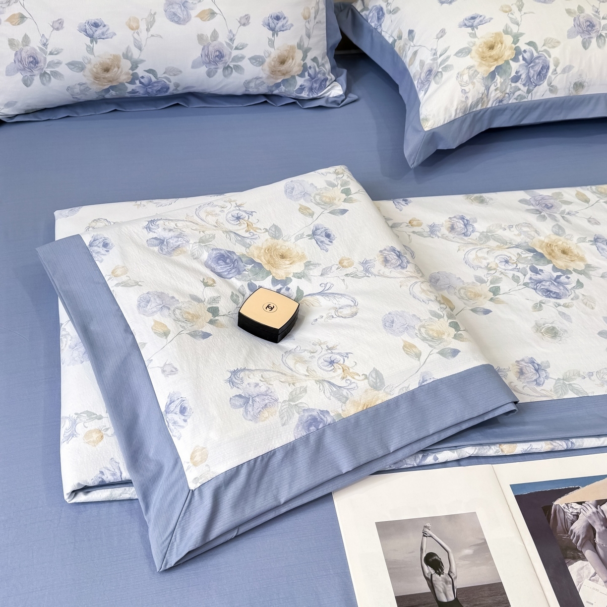 归属 2026新款凉感天丝棉夏被夏凉被空调被夏被四件套系列 伊莉莎（绿）