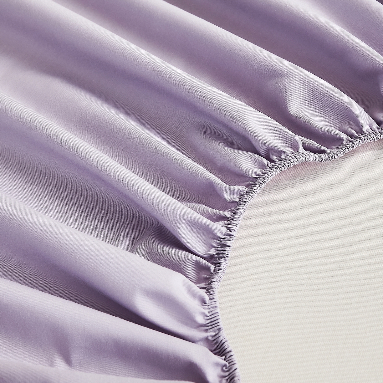 91家纺网 家纺一手货源 找家纺 （总）元元家居（元元被业） 2026新款全棉纯棉13372套件及单品【纯色款】-单床笠床笠单件