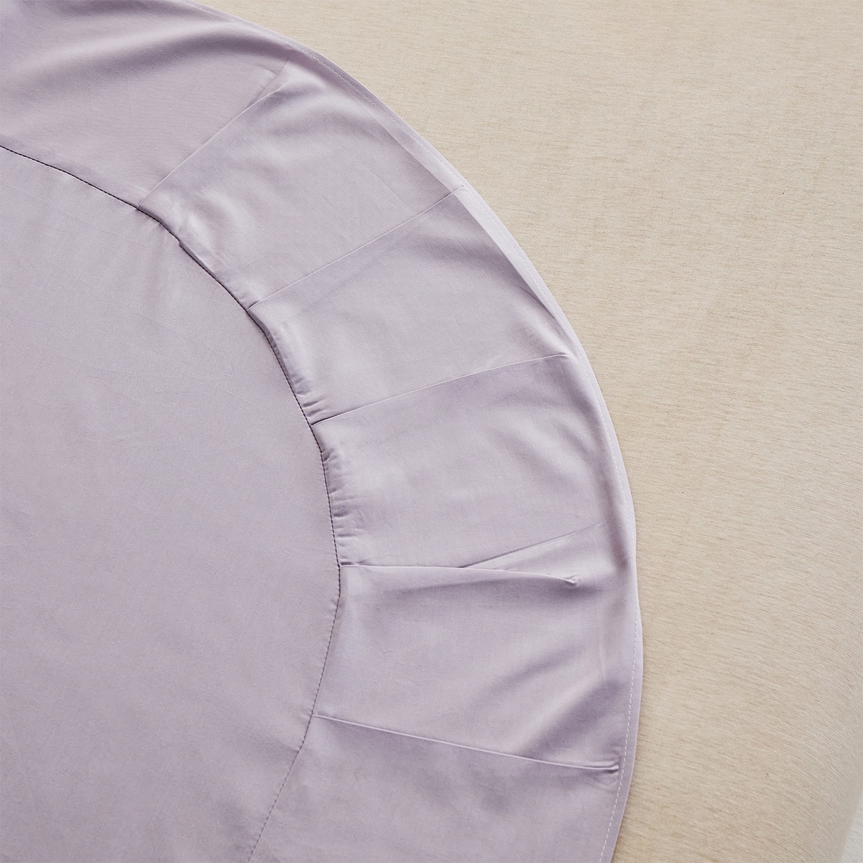 91家纺网 家纺一手货源 找家纺 元元家居（元元被业） 2026新款全棉纯棉13372套件及单品【纯色款】-单床单床单单件 罗兰紫