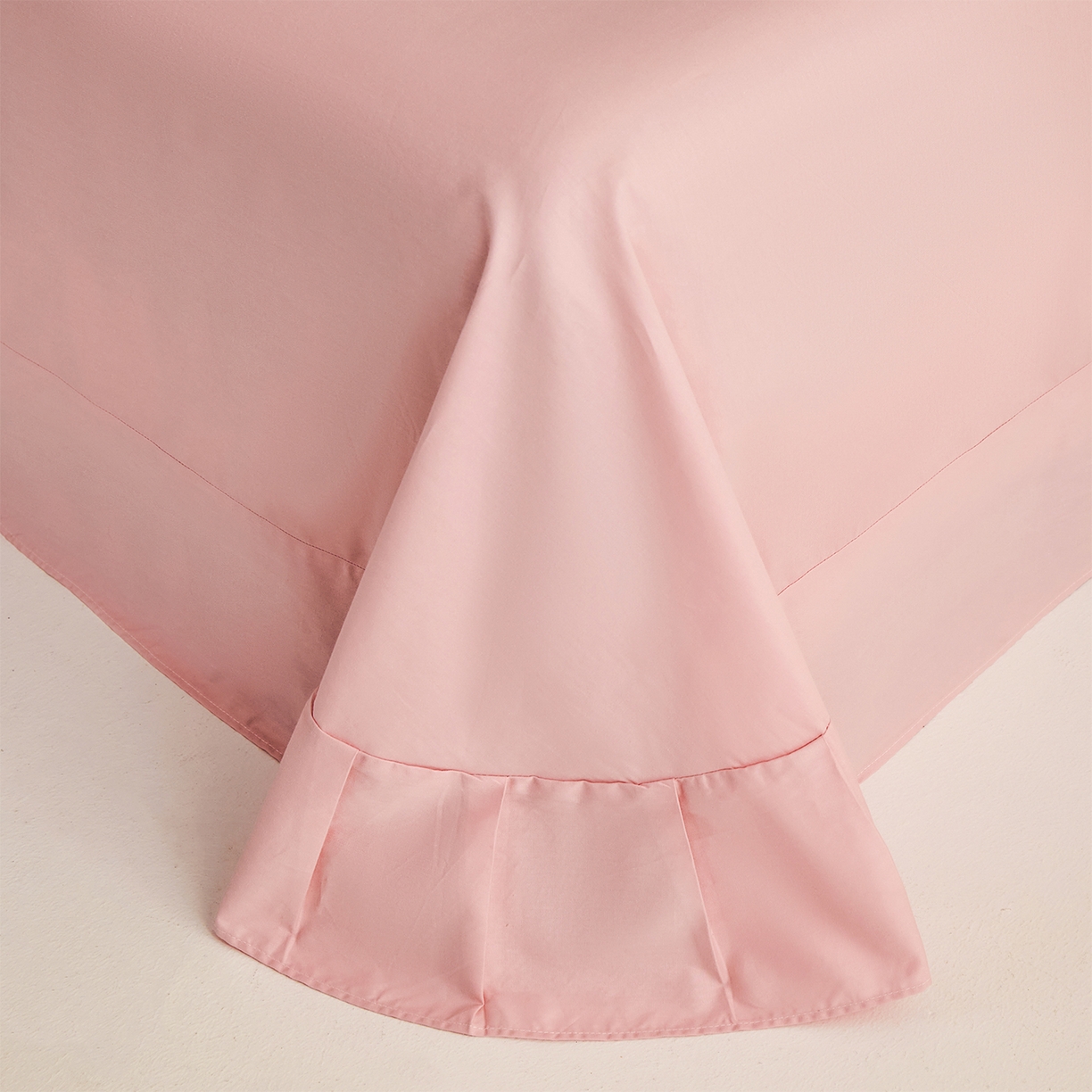 91家纺网 家纺一手货源 找家纺 （总）元元家居（元元被业） 2026新款全棉纯棉13372套件及单品【纯色款】-单床单床单单件