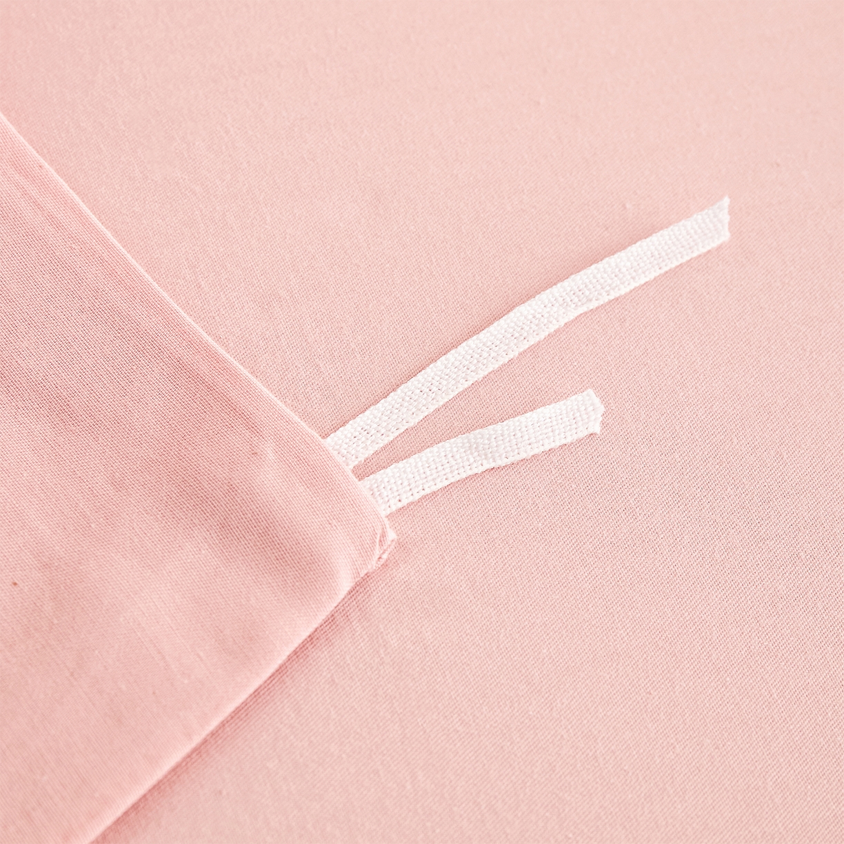 91家纺网 家纺一手货源 找家纺 元元家居（元元被业） 2026新款全棉纯棉13372纯色被套夹棉款四件套系列 果粉