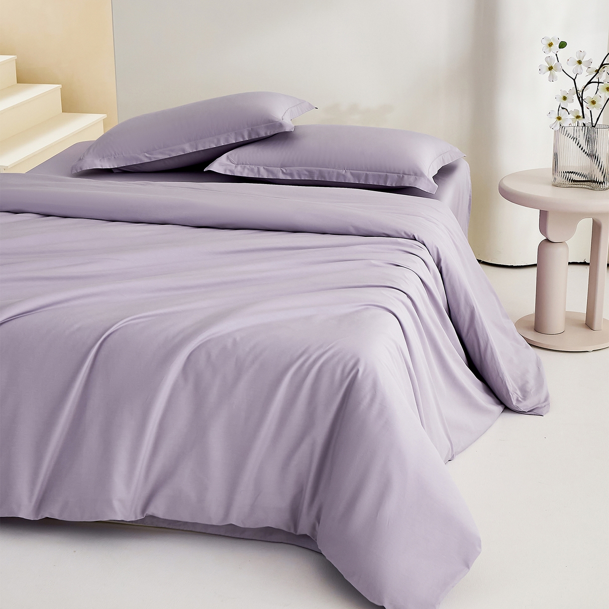 91家纺网 家纺一手货源 找家纺 （总）元元家居（元元被业） 2026新款全棉纯棉13372纯色两用夏被夏凉被空调被