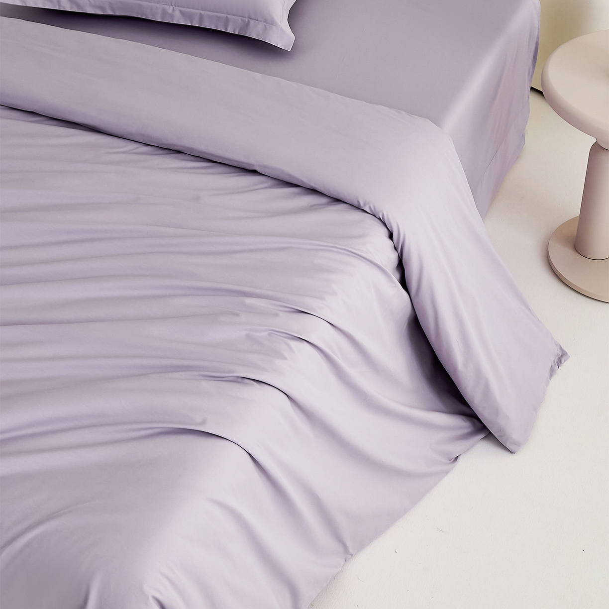 91家纺网 家纺一手货源 找家纺 元元家居（元元被业） 2026新款全棉纯棉13372纯色两用夏被夏凉被空调被 罗兰紫