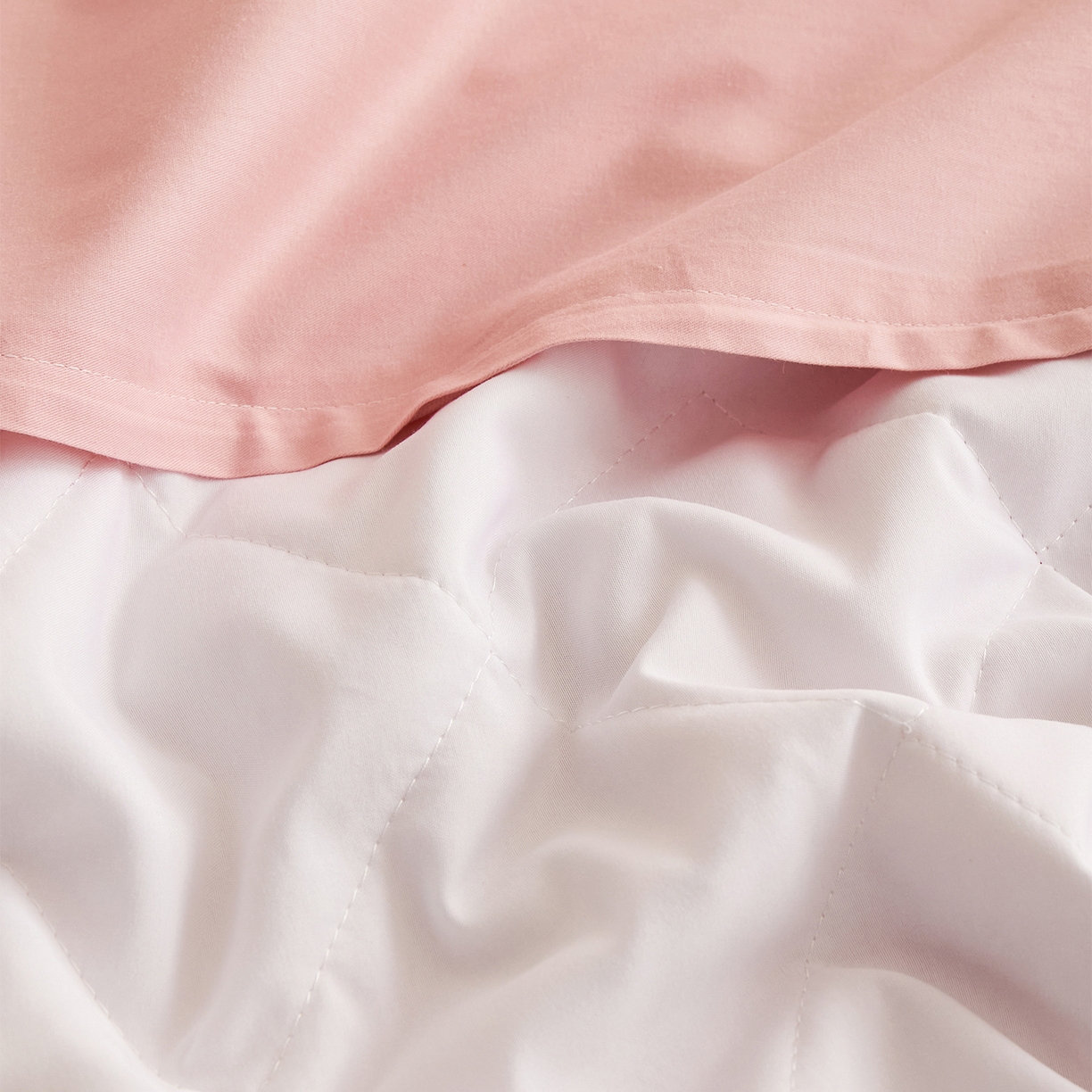 91家纺网 家纺一手货源 找家纺 元元家居（元元被业） 2026新款全棉纯棉13372纯色两用夏被夏凉被空调被 果粉