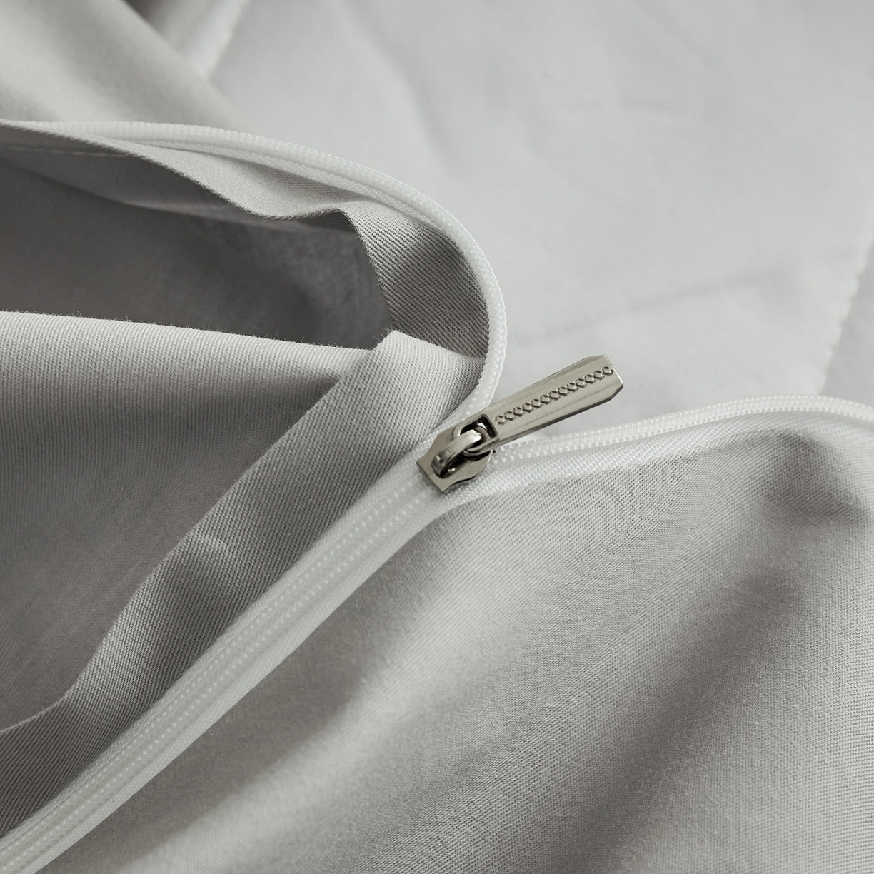 91家纺网 家纺一手货源 找家纺 元元家居（元元被业） 2026新款全棉纯棉13372纯色两用夏被夏凉被空调被 雅灰