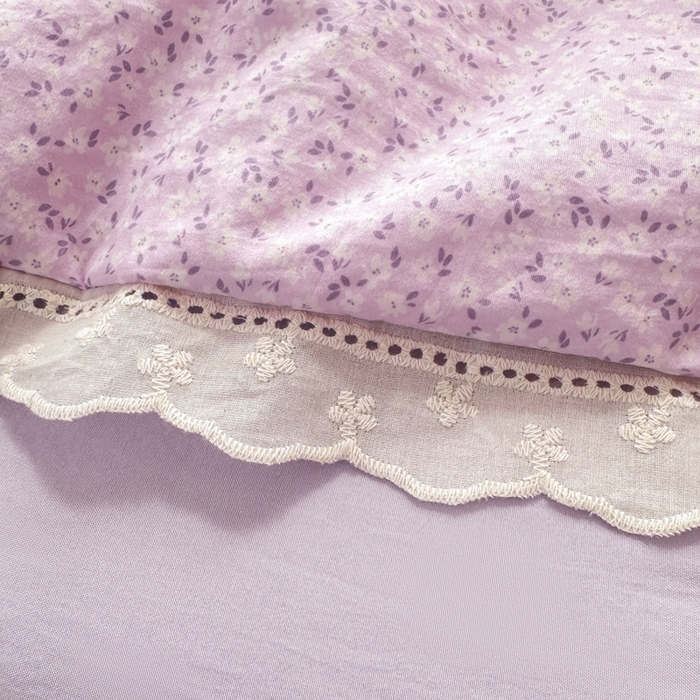 91家纺网 家纺一手货源 找家纺 （总）憨豆家纺 2026春夏新款古法仿棉夏被四件套镂空花边大板印花夏凉被空调被（含抗菌纤维）