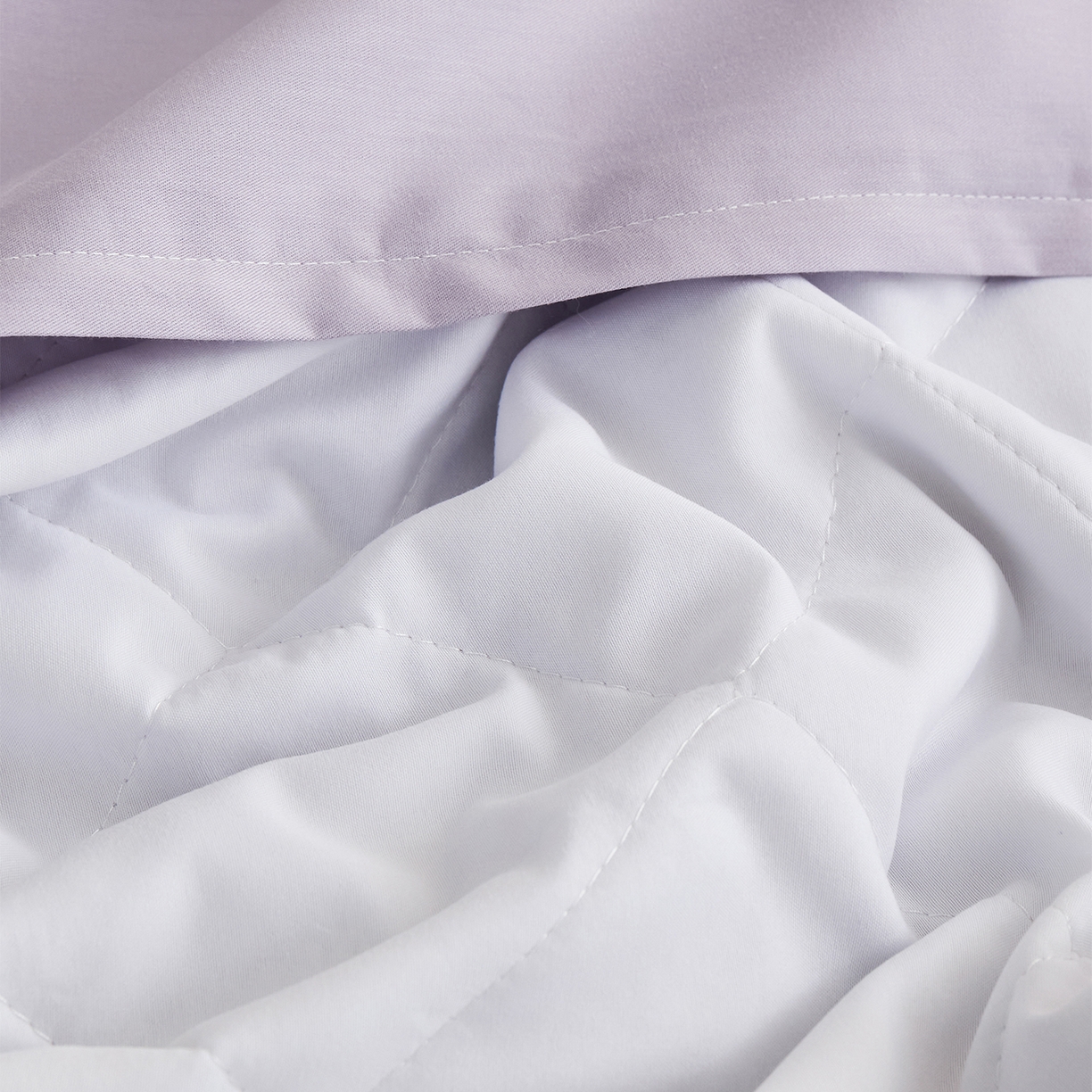 91家纺网 家纺一手货源 找家纺 元元家居（元元被业） 2026新款全棉纯棉13372纯色两用夏被夏凉被空调被四件套 罗兰紫