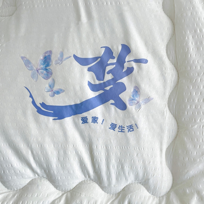 91家纺网 家纺一手货源 找家纺 梦莎被业 2026新款A类亲肤水洗棉大豆被--梦系列 梦之白