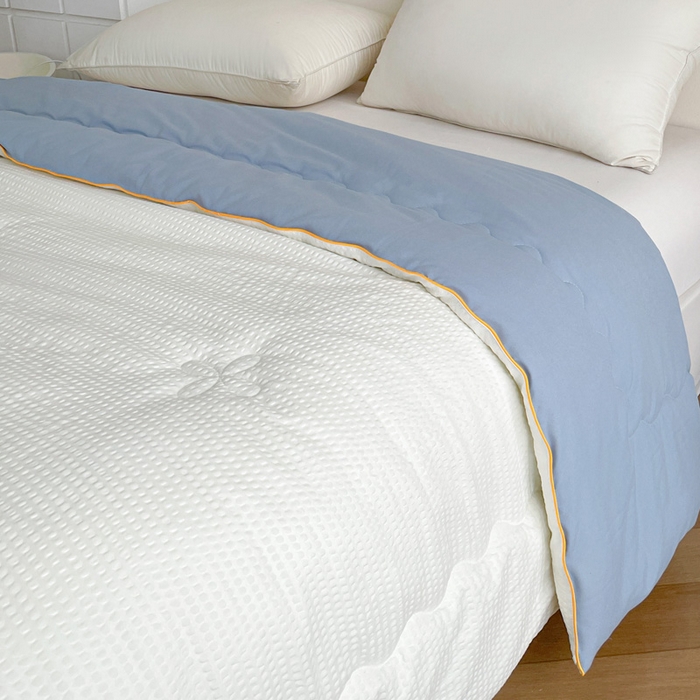 91家纺网 家纺一手货源 找家纺 梦莎被业 2026新款A类亲肤水洗棉大豆被--梦系列 梦之白