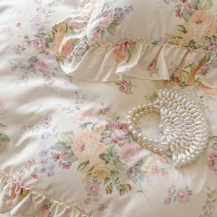 91家纺网 家纺一手货源 找家纺 （总）瑞宝 2026新款春款全棉印花床裙四件套【控价265起 各平台严格控价:所有尺寸在扣除店铺优惠券后利润不得少于70(包含活动期)】