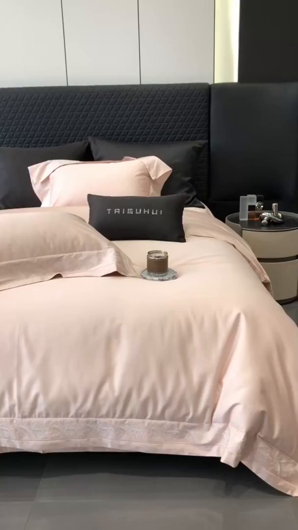 91家纺网 家纺一手货源 找家纺 （总）太古汇家居 2026新款新疆长绒棉“仙本那”系列四件套（会员280/300），控价——券后标准388元