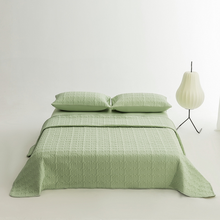 91家纺网 家纺一手货源 找家纺 （总）恩和家纺 2026新款锦氨凉感丝夹棉床盖