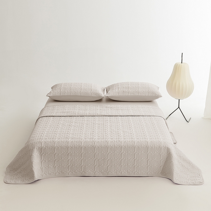 91家纺网 家纺一手货源 找家纺 （总）恩和家纺 2026新款锦氨凉感丝夹棉床盖