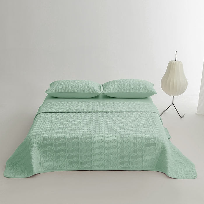 91家纺网 家纺一手货源 找家纺 （总）恩和家纺 2026新款锦氨凉感丝夹棉床盖