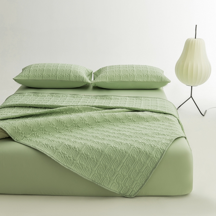 91家纺网 家纺一手货源 找家纺 （总）恩和家纺 2026新款锦氨凉感丝夹棉床盖