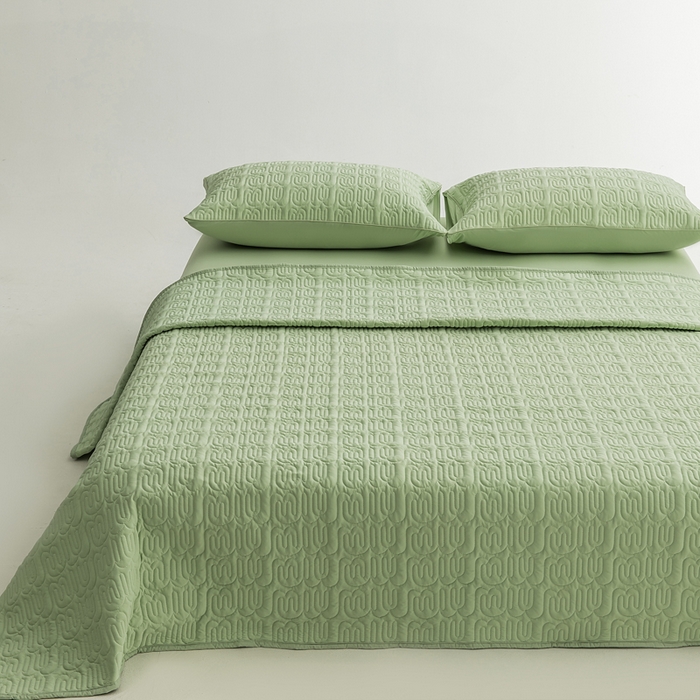 91家纺网 家纺一手货源 找家纺 （总）恩和家纺 2026新款锦氨凉感丝夹棉床盖