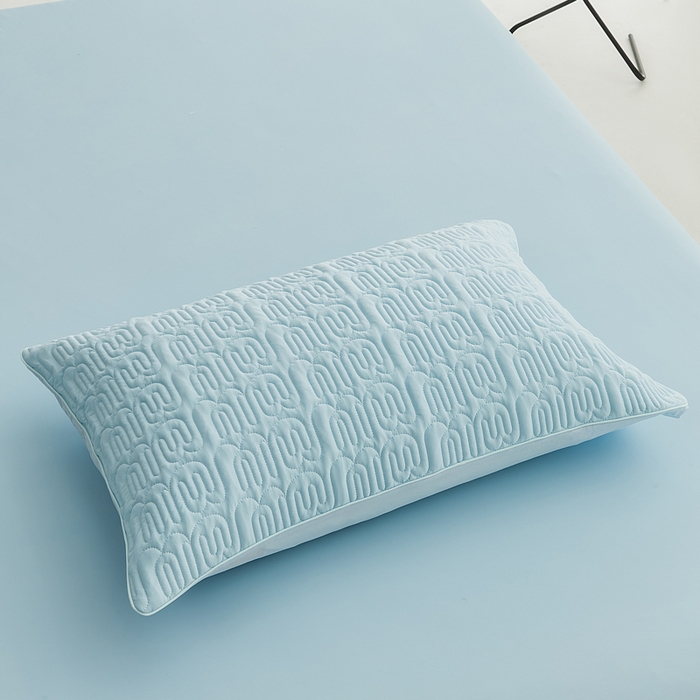 91家纺网 家纺一手货源 找家纺 恩和家纺 2026新款锦氨凉感丝夹棉床盖 冰美式凉感床盖 水花兰