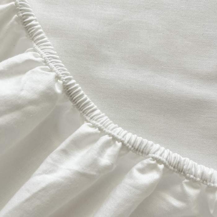 91家纺网 家纺一手货源 找家纺 泽西家纺+V17798841158发大图 2026新品13376加密全棉卡通床笠三件套纯棉单床笠 幸运猫-露白