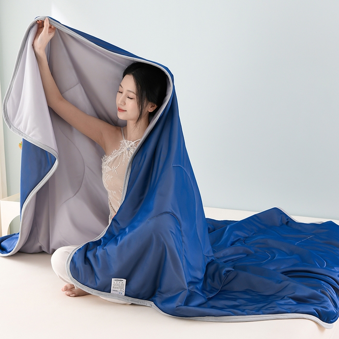 91家纺网 家纺一手货源 找家纺 （总）预言家纺 2026新款深睡双感双重凉感丝夏凉被被子被芯