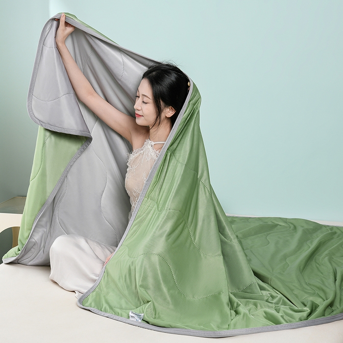 91家纺网 家纺一手货源 找家纺 （总）预言家纺 2026新款深睡双感双重凉感丝夏凉被被子被芯