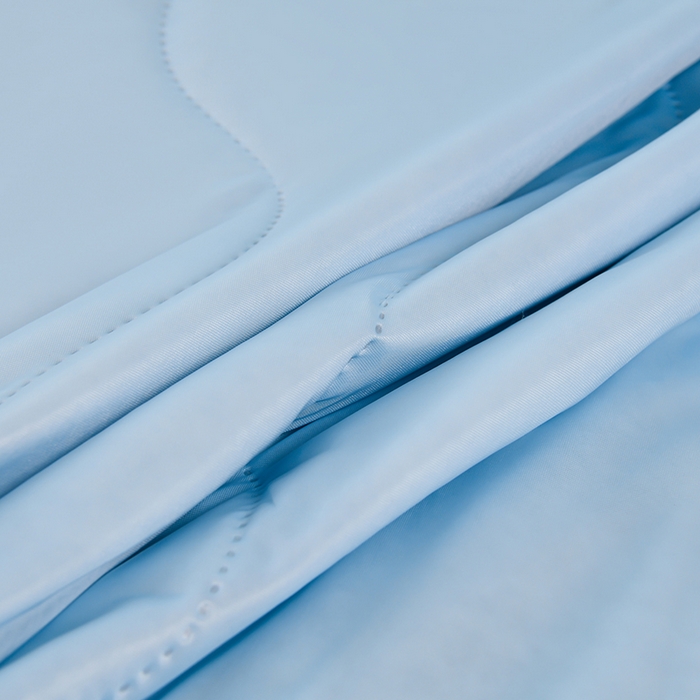 91家纺网 家纺一手货源 找家纺 预言家纺 2026新款深睡双感双重凉感丝夏凉被被子被芯 海洋天蓝