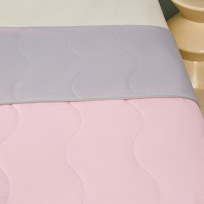 91家纺网 家纺一手货源 找家纺 预言家纺 2026新款深睡双感双重凉感丝夏凉被被子被芯 海洋粉