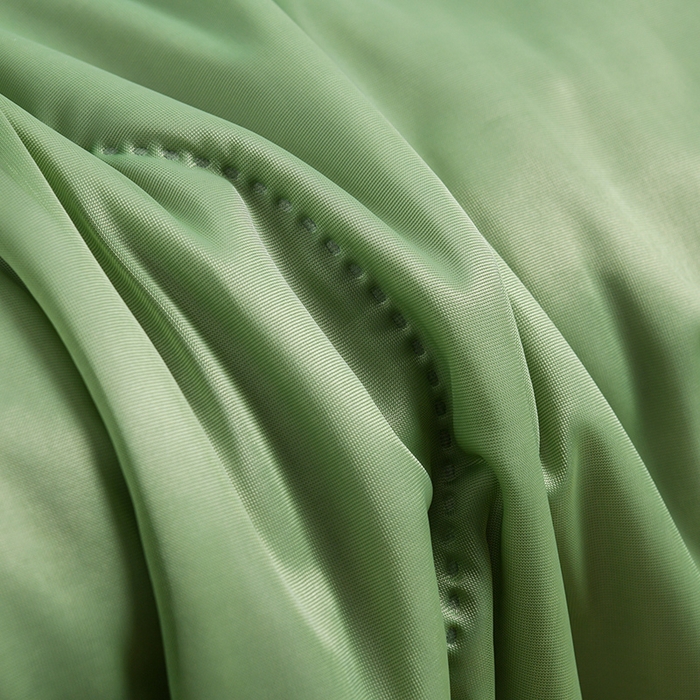 91家纺网 家纺一手货源 找家纺 预言家纺 2026新款深睡双感双重凉感丝夏凉被被子被芯 海洋果绿