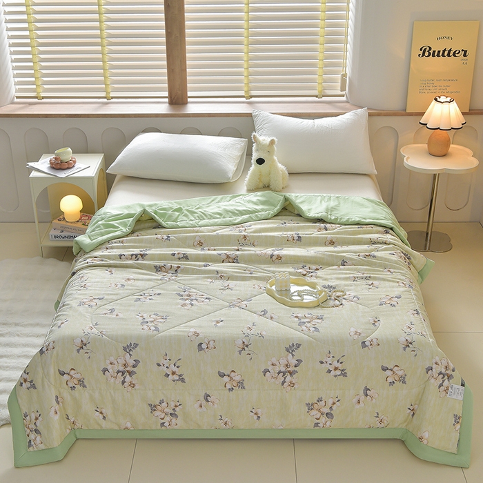 91家纺网 家纺一手货源 找家纺 （总）预言家纺 2026新款云朵棉印花夏被空调被被子被芯夏凉被