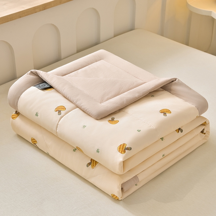 91家纺网 家纺一手货源 找家纺 （总）预言家纺 2026新款云朵棉印花夏被空调被被子被芯夏凉被