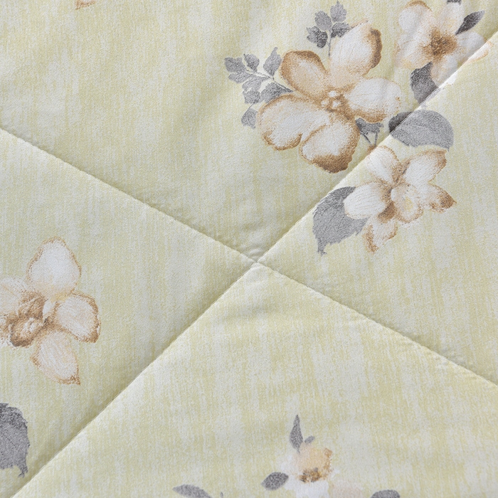 91家纺网 家纺一手货源 找家纺 预言家纺 2026新款云朵棉印花夏被空调被被子被芯夏凉被 春满园