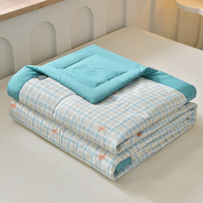 预言家纺 2026新款云朵棉印花夏被空调被被子被芯夏凉被 蝶语