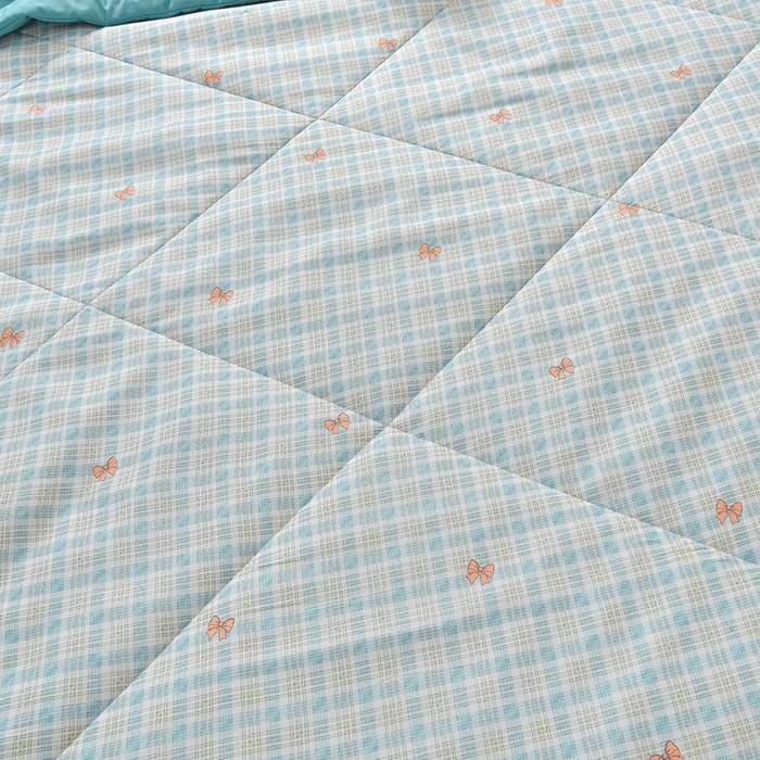 91家纺网 家纺一手货源 找家纺 预言家纺 2026新款云朵棉印花夏被空调被被子被芯夏凉被 蝶语