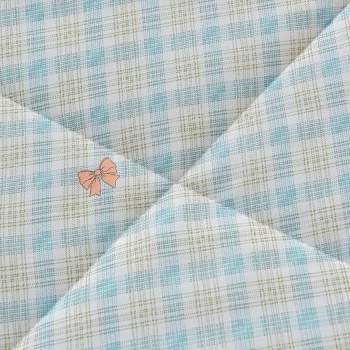 91家纺网 家纺一手货源 找家纺 预言家纺 2026新款云朵棉印花夏被空调被被子被芯夏凉被 蝶语