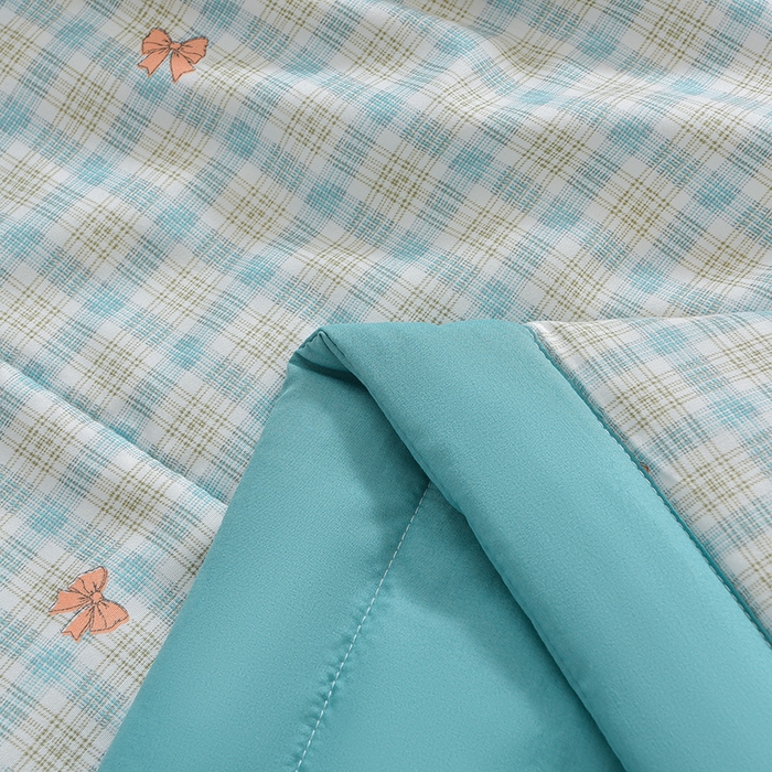 91家纺网 家纺一手货源 找家纺 预言家纺 2026新款云朵棉印花夏被空调被被子被芯夏凉被 蝶语