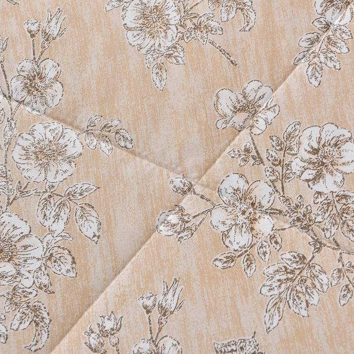 91家纺网 家纺一手货源 找家纺 预言家纺 2026新款云朵棉印花夏被空调被被子被芯夏凉被 花期-橙