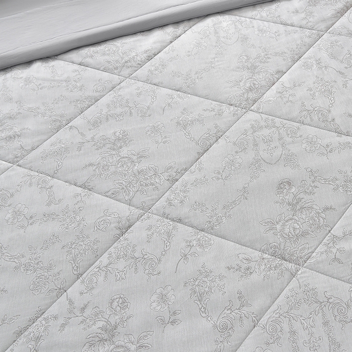 91家纺网 家纺一手货源 找家纺 预言家纺 2026新款云朵棉印花夏被空调被被子被芯夏凉被 叶情