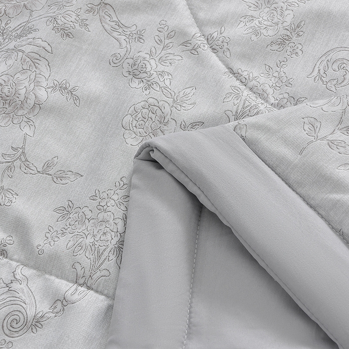 91家纺网 家纺一手货源 找家纺 预言家纺 2026新款云朵棉印花夏被空调被被子被芯夏凉被 叶情