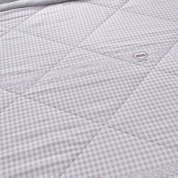 91家纺网 家纺一手货源 找家纺 预言家纺 2026新款云朵棉印花夏被空调被被子被芯夏凉被 咪尼