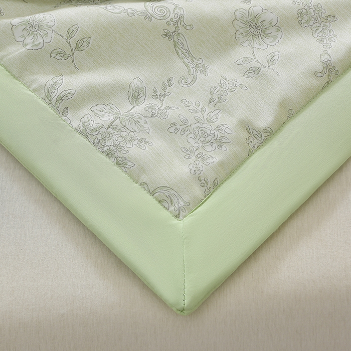 91家纺网 家纺一手货源 找家纺 预言家纺 2026新款云朵棉印花夏被空调被被子被芯夏凉被 花开半夏