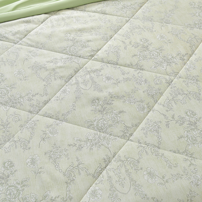 91家纺网 家纺一手货源 找家纺 预言家纺 2026新款云朵棉印花夏被空调被被子被芯夏凉被 花开半夏