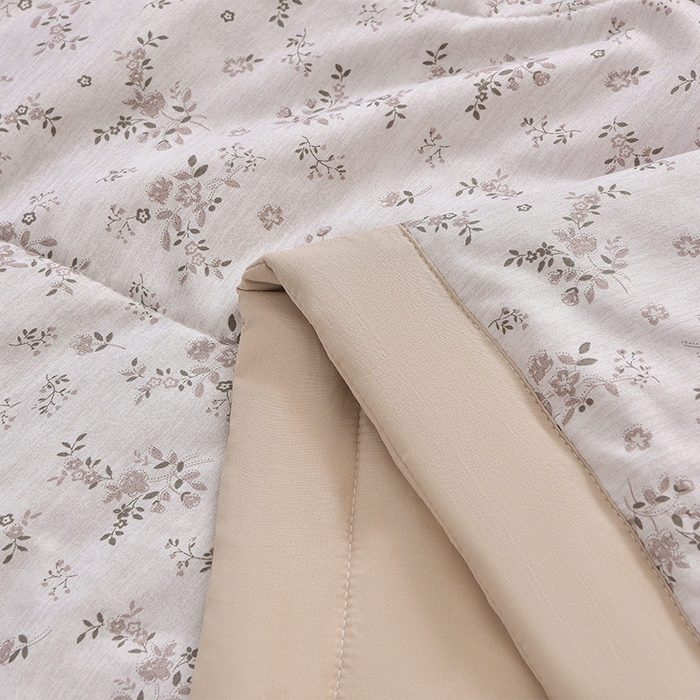 91家纺网 家纺一手货源 找家纺 预言家纺 2026新款云朵棉印花夏被空调被被子被芯夏凉被 蜜语-橙