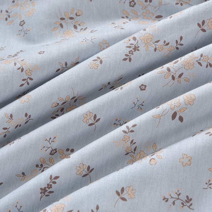 91家纺网 家纺一手货源 找家纺 预言家纺 2026新款云朵棉印花夏被空调被被子被芯夏凉被 蜜语-灰