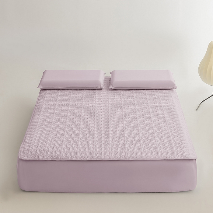 91家纺网 家纺一手货源 找家纺 （总）恩和家纺 2026新款锦氨凉感丝夹棉床护垫