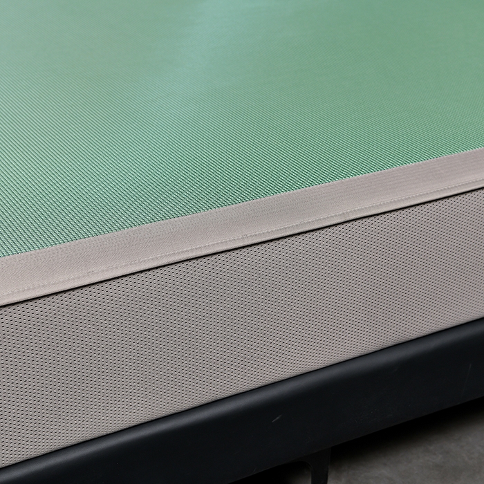 91家纺网 家纺一手货源 找家纺 小牛席业 2026新款艾草清香冰丝席（床笠款）凉席藤席冰藤席冰丝席竹席草席空调席乳胶席豆豆席 艾草清香冰丝席（床笠款）-绿色