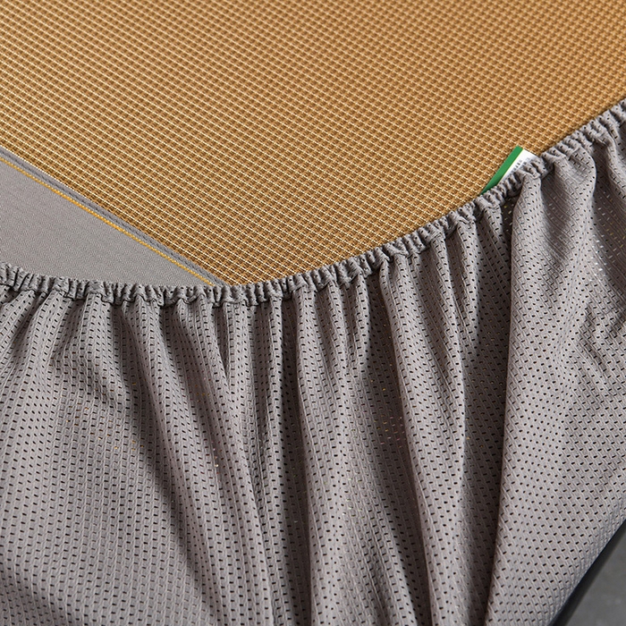 91家纺网 家纺一手货源 找家纺 小牛席业 2026新款艾草清香冰丝席（床笠款）凉席藤席冰藤席冰丝席竹席草席空调席乳胶席豆豆席 艾草清香冰丝席（床笠款）-咖色