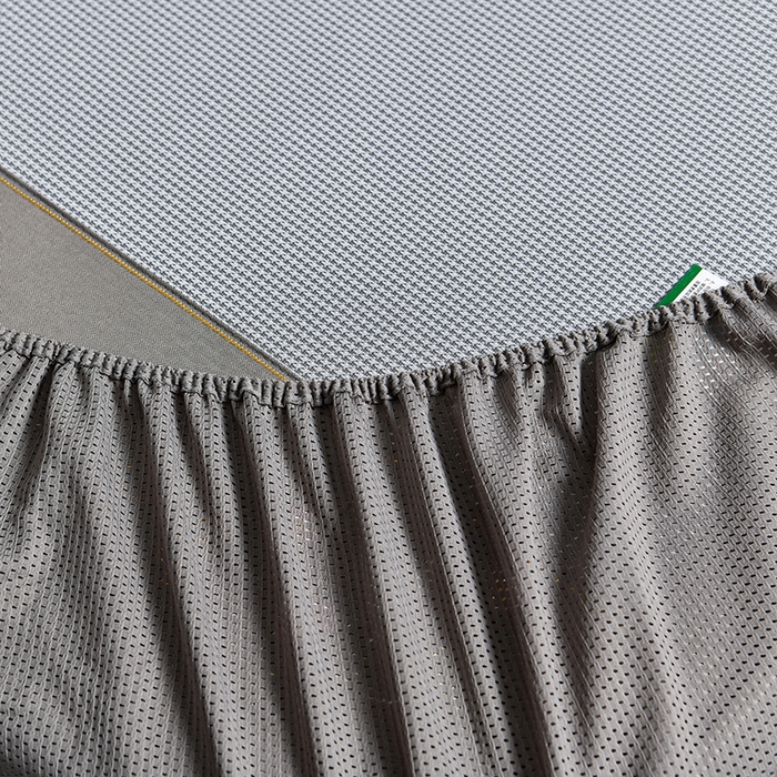 91家纺网 家纺一手货源 找家纺 小牛席业 2026新款艾草清香冰丝席（床笠款）凉席藤席冰藤席冰丝席竹席草席空调席乳胶席豆豆席 艾草清香冰丝席（床笠款）-灰色