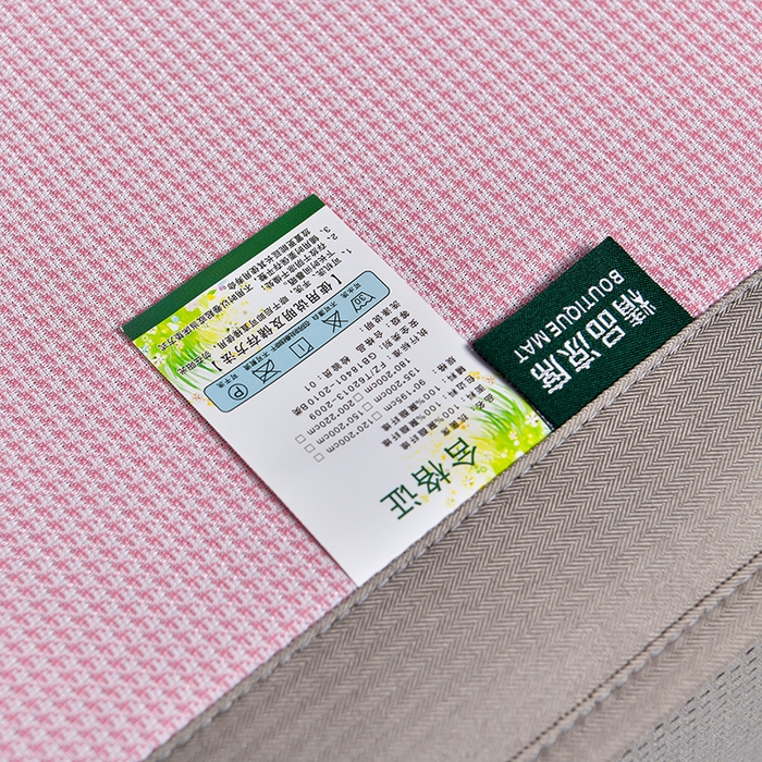 91家纺网 家纺一手货源 找家纺 小牛席业 2026新款艾草清香冰丝席（床笠款）凉席藤席冰藤席冰丝席竹席草席空调席乳胶席豆豆席 艾草清香冰丝席（床笠款）-粉色