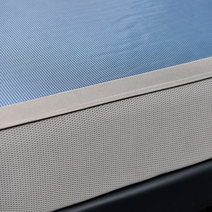 91家纺网 家纺一手货源 找家纺 小牛席业 2026新款艾草清香冰丝席（床笠款）凉席藤席冰藤席冰丝席竹席草席空调席乳胶席豆豆席 艾草清香冰丝席（床笠款）-蓝色