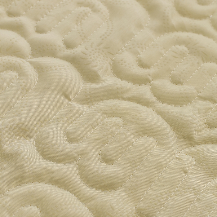 91家纺网 家纺一手货源 找家纺 恩和家纺 2026新款锦氨凉感丝夹棉床护垫 冰美式凉感垫 小鸡黄